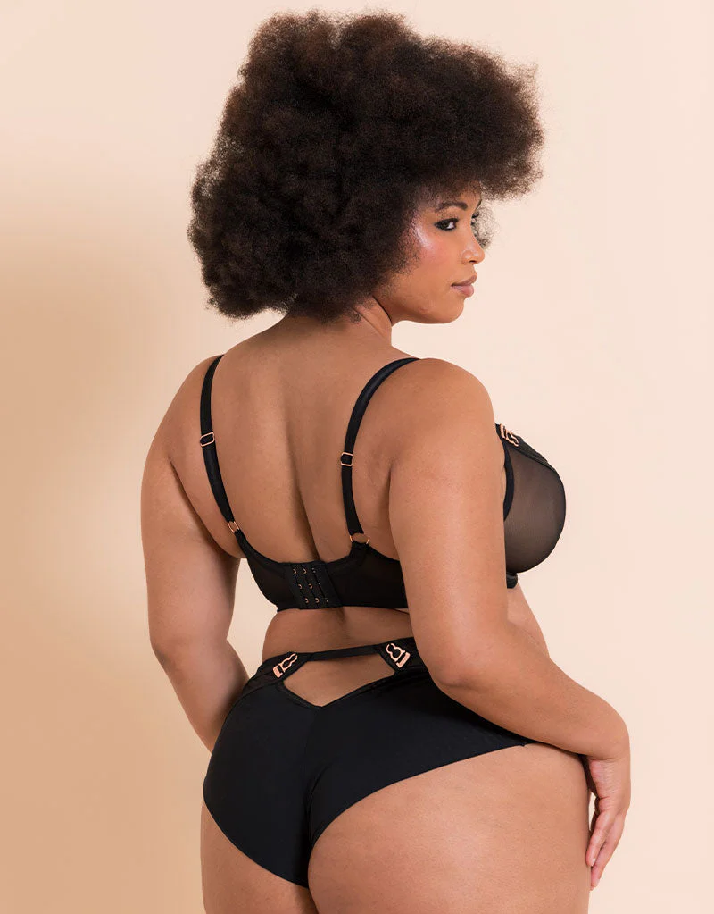Scantilly Suspense Plunge Bra Black - Image 6