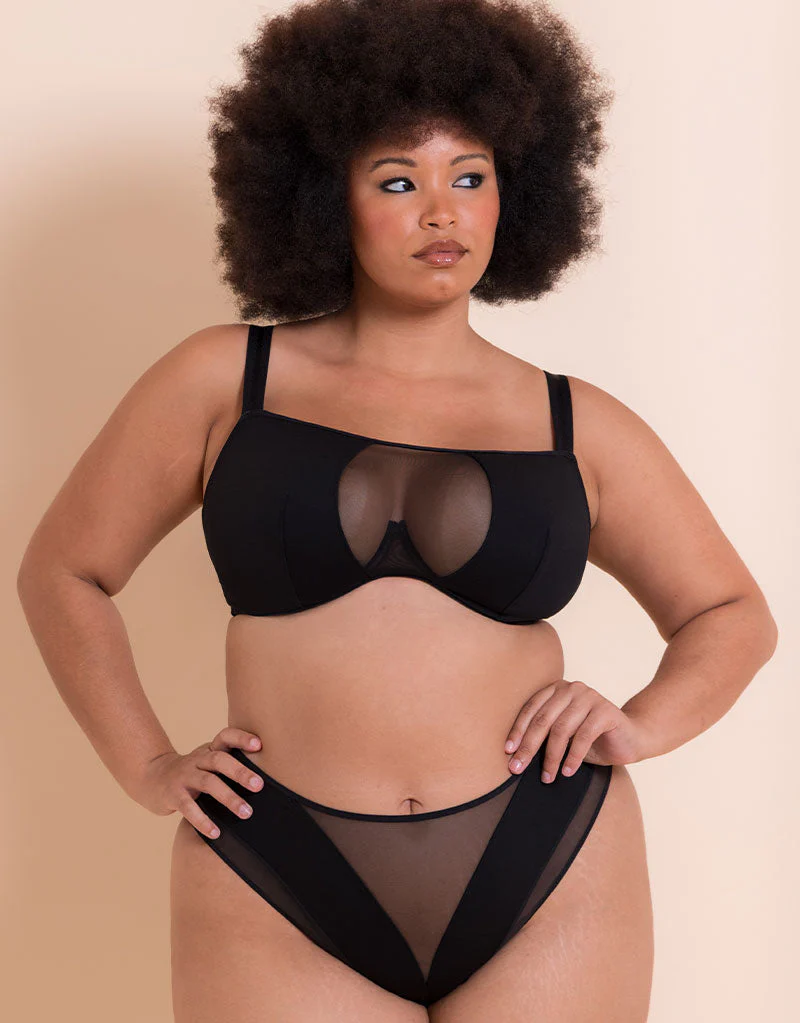 Scantilly Swerve High Waist Brief Black - Image 3