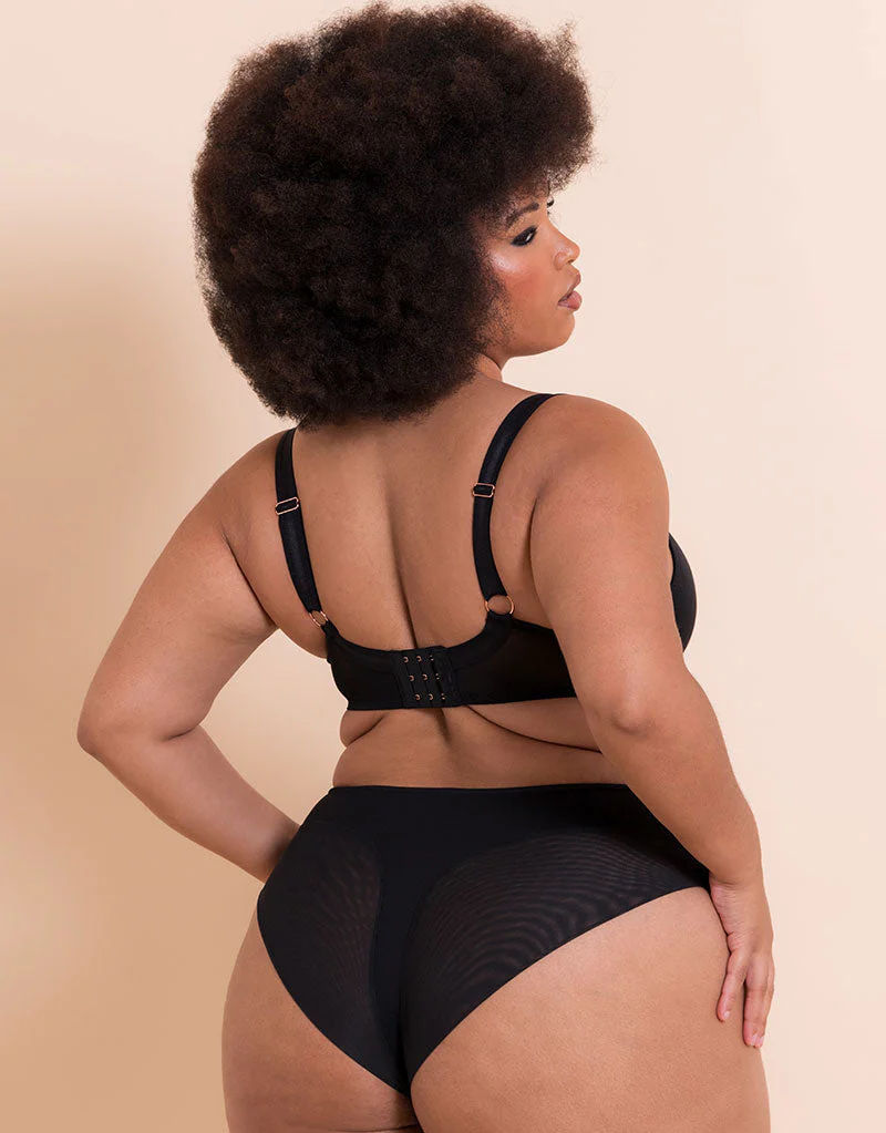 Scantilly Swerve High Waist Brief Black - Image 4