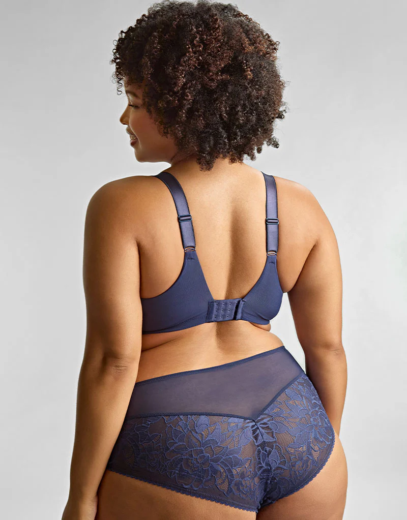 Sculptresse By Panache Dream High Waist Brief Navy Blue - Image 4
