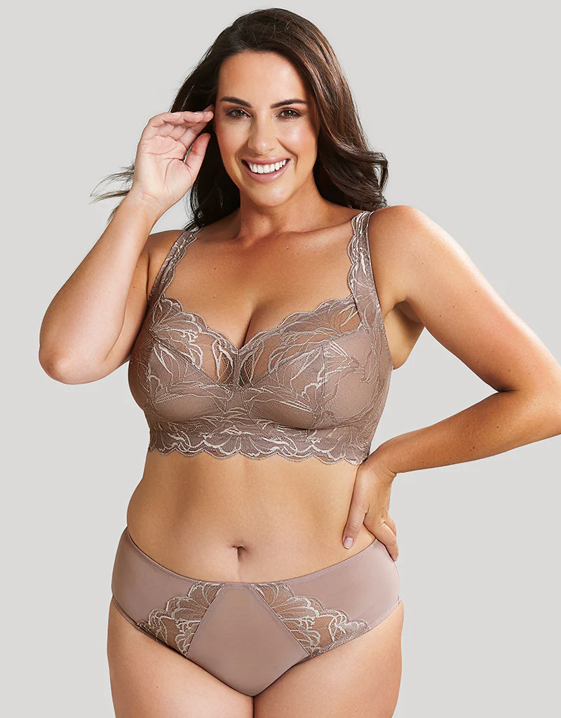 Sculptresse by Panache Embrace Non Wired Bralette Fawn