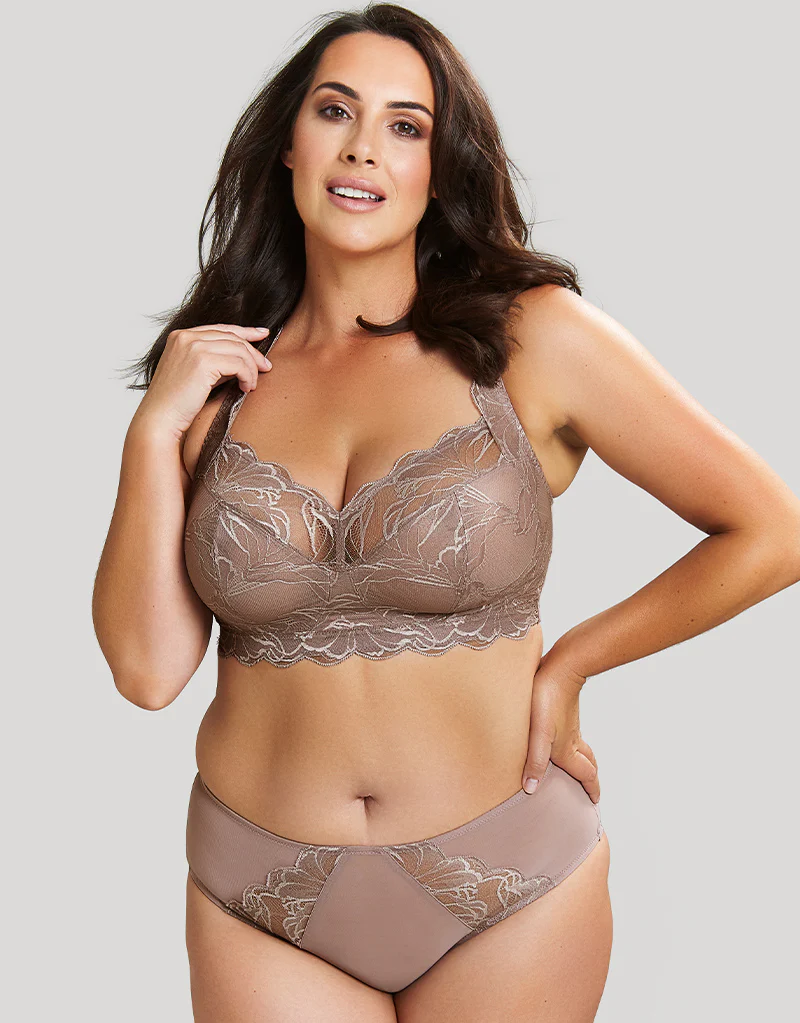 Sculptresse by Panache Embrace Non Wired Bralette Fawn - Image 2