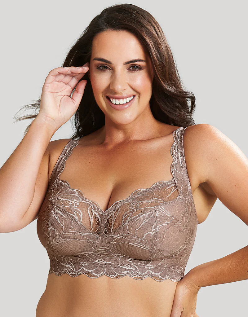 Sculptresse by Panache Embrace Non Wired Bralette Fawn - Image 3