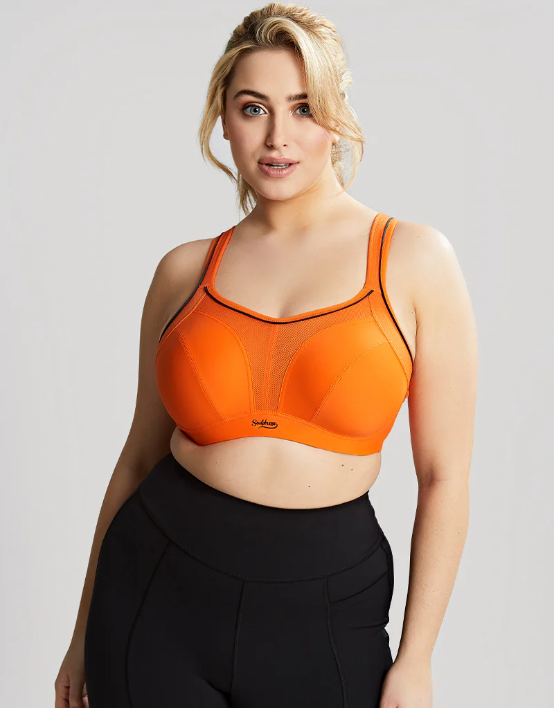 Sculptresse By Panache Non Padded Sports Bra Mango