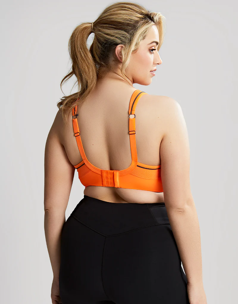 Sculptresse By Panache Non Padded Sports Bra Mango - Image 6