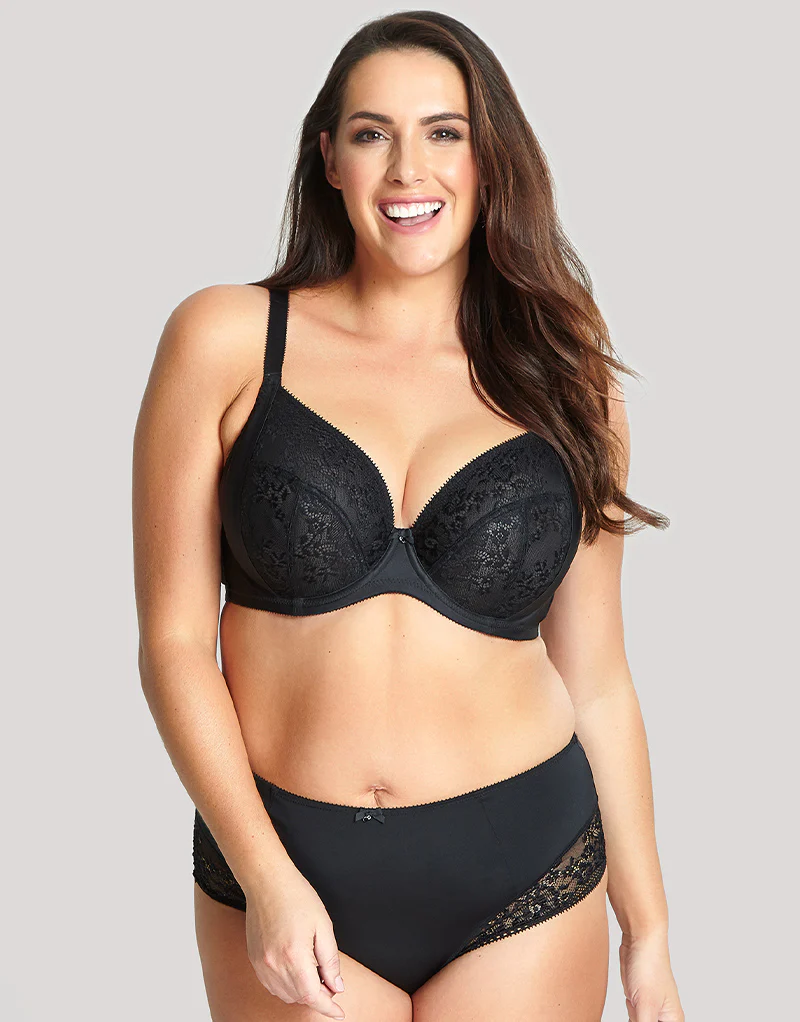 Sculptresse by Panache Roxie Plunge Bra Black
