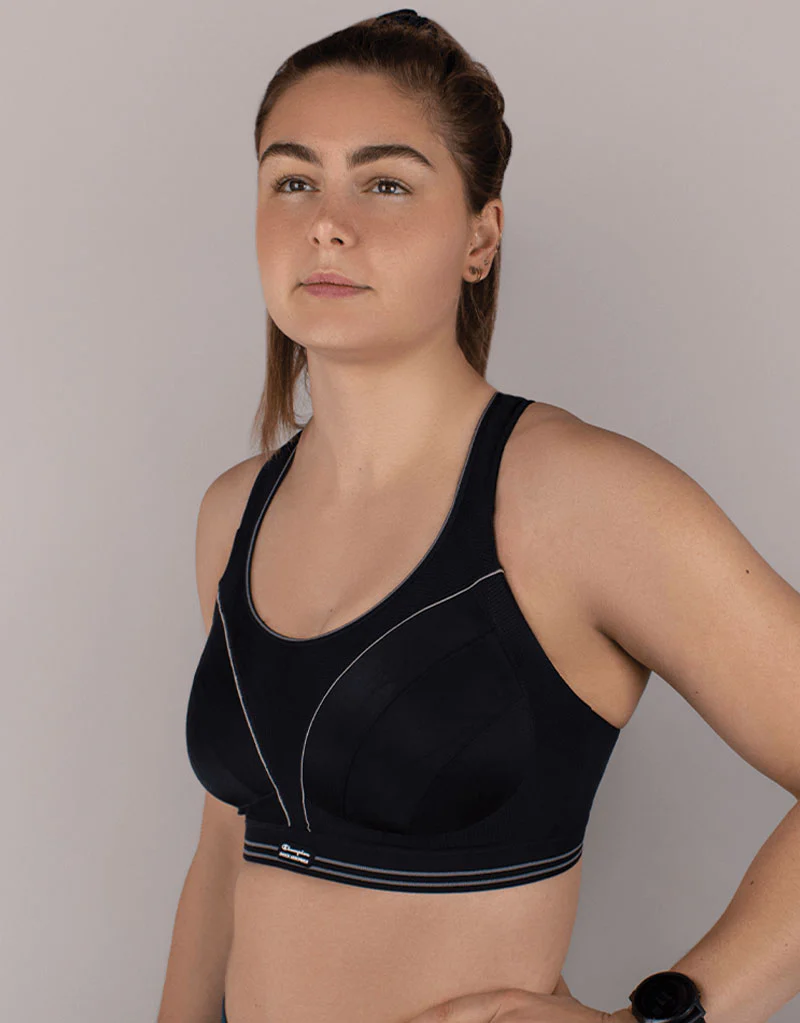 Shock Absorber Ultimate Run Non Padded Sports Bra Black - Image 7