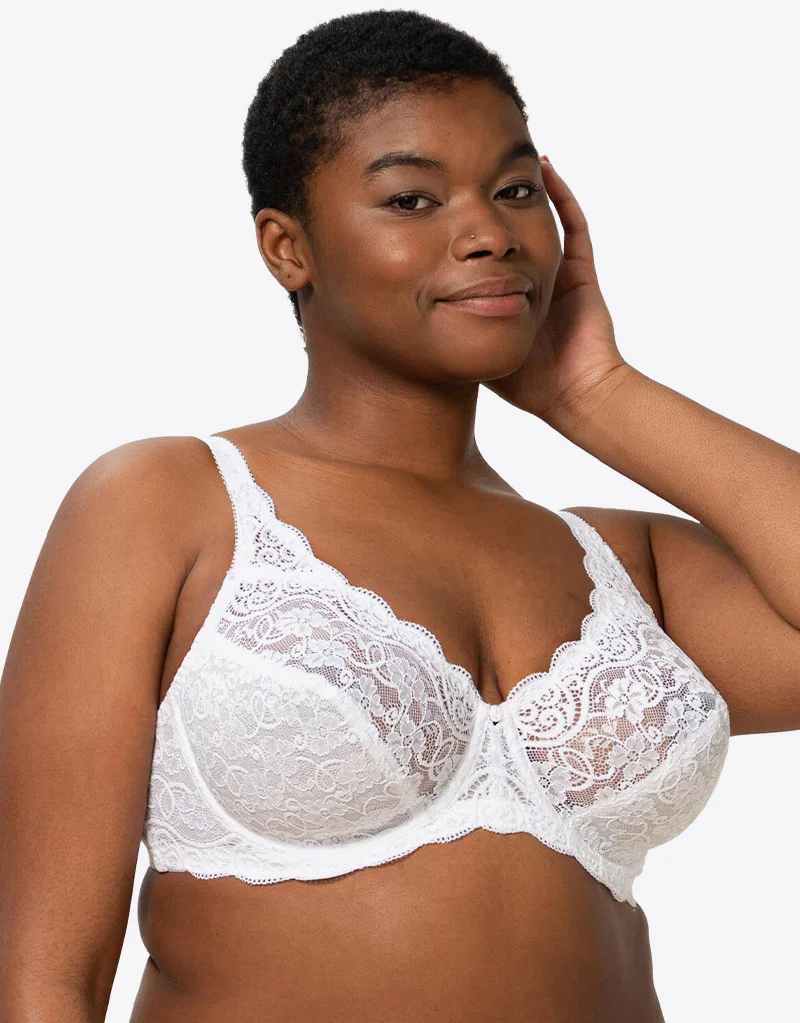 Triumph Amourette 300 High Apex Bra White - Image 3