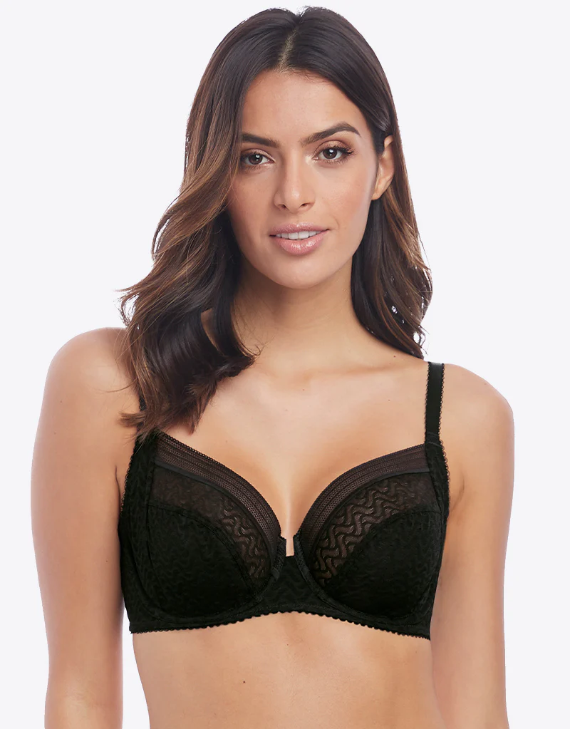 Wacoal Aphrodite Fuller Figure Bra Black - Image 3